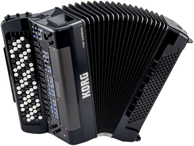 Hovedbilde Korg Fisa Suprema FSUP-B-MBK Digitalt Knappetrekkspill