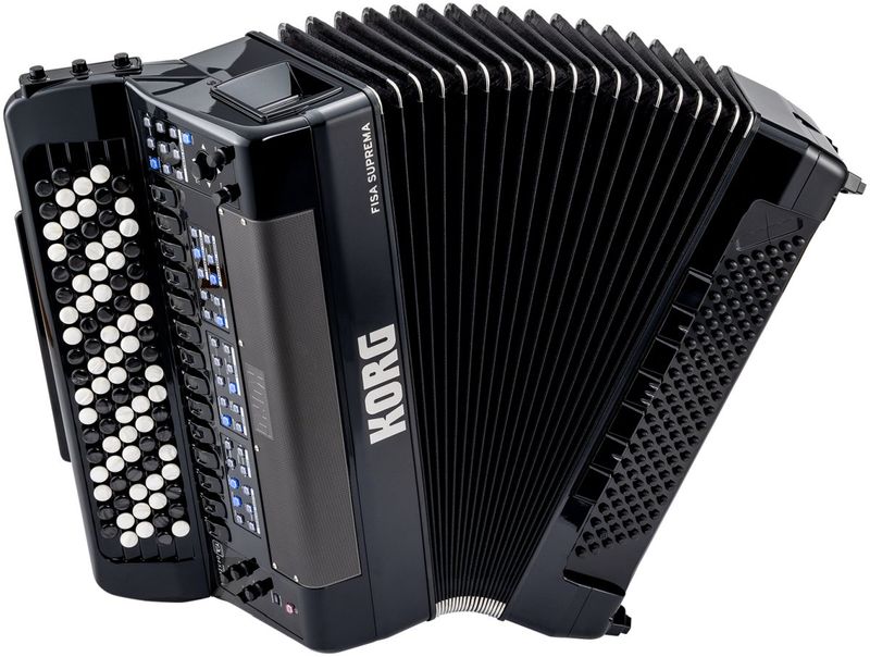 Korg Fisa Suprema FSUP-B-MBK Digitalt Knappetrekkspill