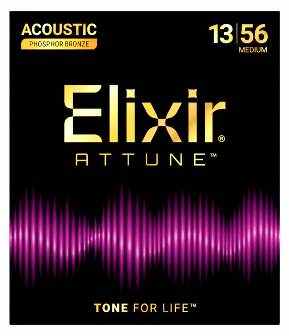 Hovedbilde Elixir 21102 Attune Phosphor Bronze Medium 13-56