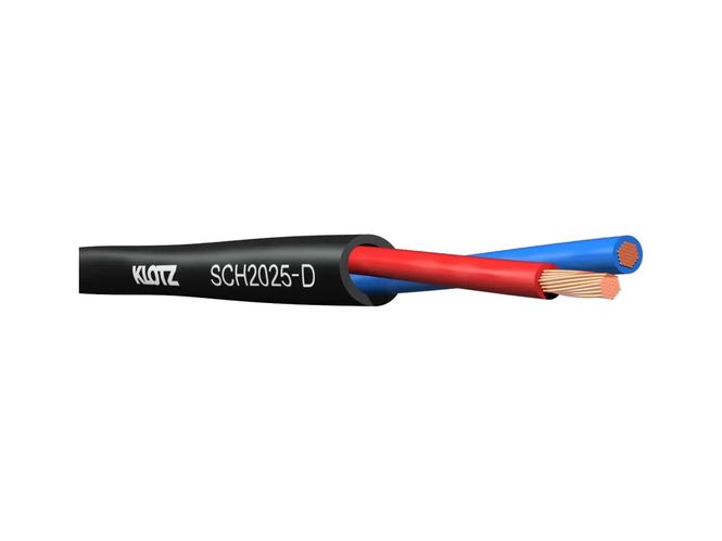 Hovedbilde Klotz Høyttalerkabel - LHC 2 x2.5mm2 FRNC Dca black 100m