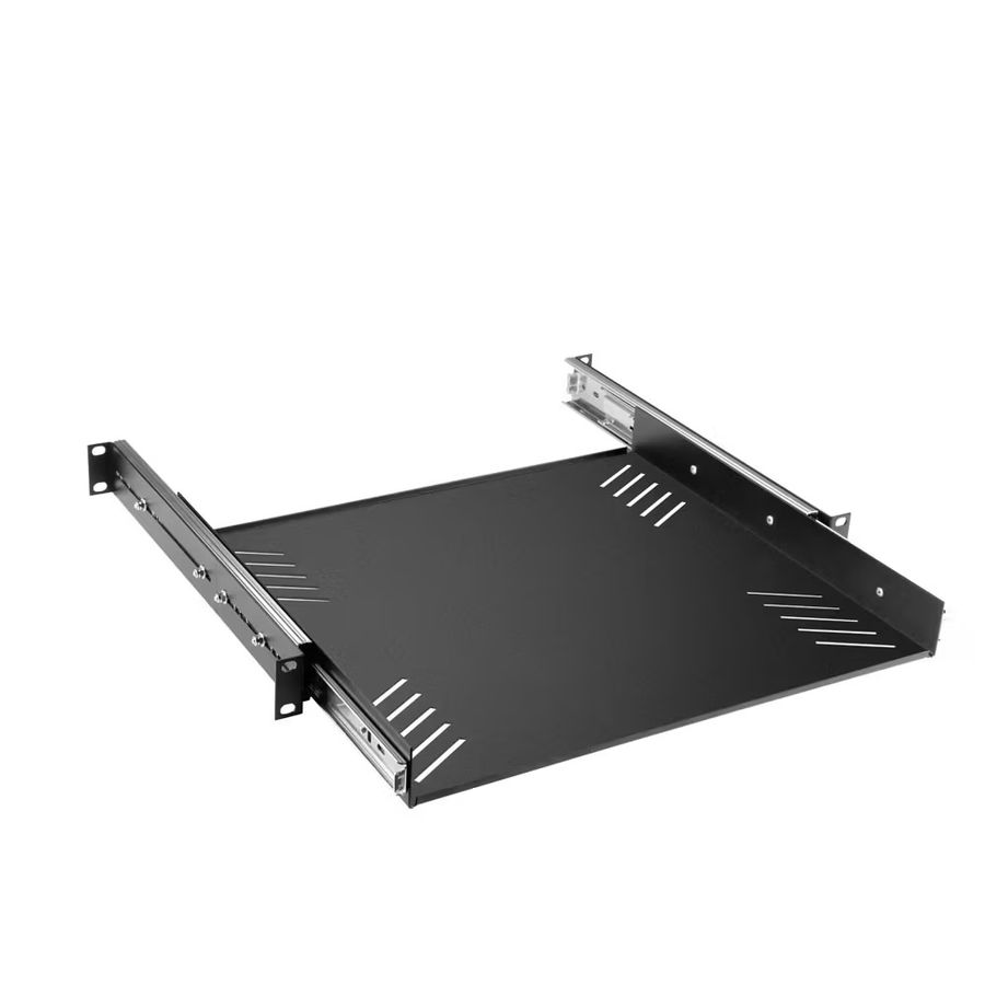 Adam Hall 87556 Uttrekkbar Rackhylle, 1U
