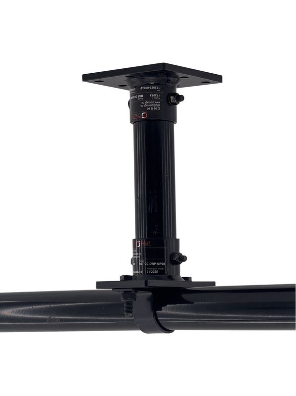 RST Takbrakett for rør, 0-100cm drop, Drop rør er ikke inkludert
