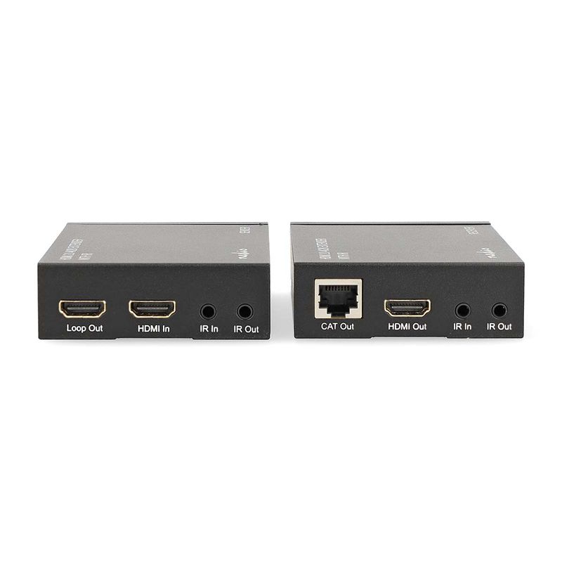Nedis HDMI Extender over CAT6, Opp til 60.0m, 4K@60Hz, 18 Gbps