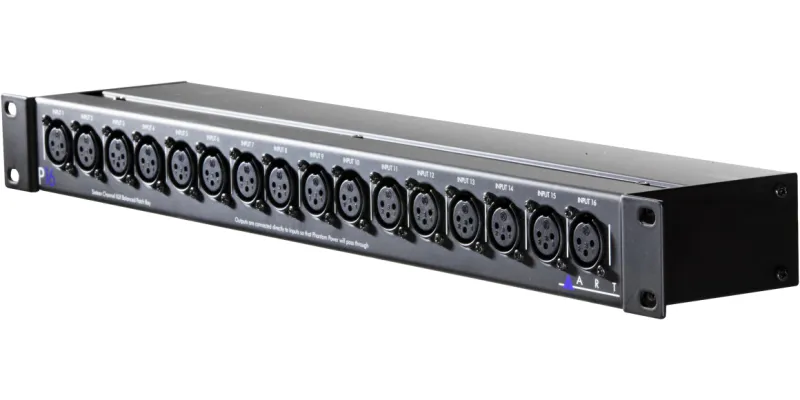 ART P16 – 16-kanals balansert patch for studio, scene og installasjon