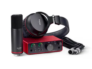 Hovedbilde Focusrite Scarlett Solo Studio bundle Gen. 4, 2 inn/2 ut USB Lydkortpakke