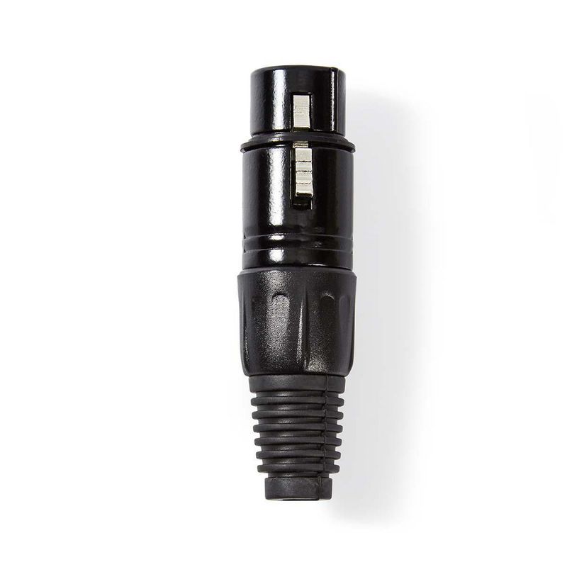 Nedis XLR Hun 3 pin plugg - COTP15902BK