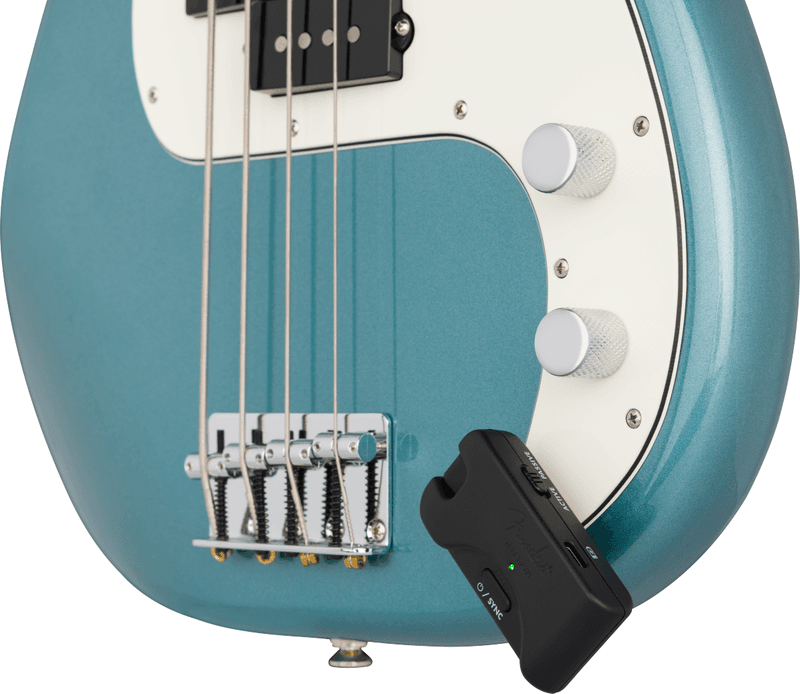 Fender Telepath Trådløst System for Gitar og Bass, 5.8GHz, Mystic Ice Blue og Black