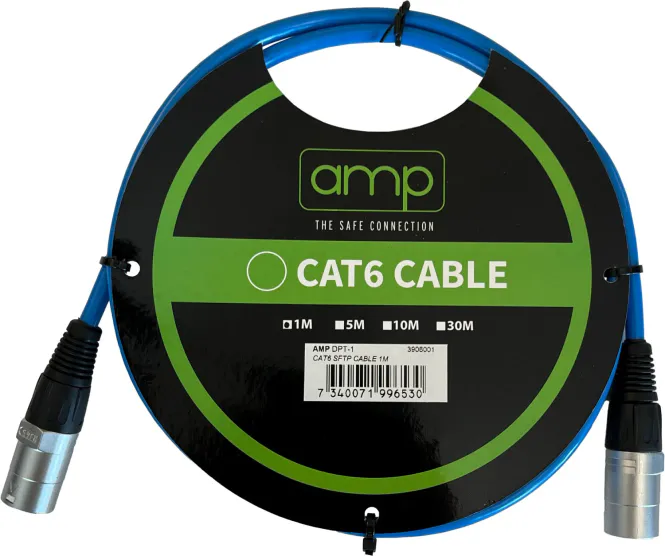 Hovedbilde AMP DPT-5 CAT6 EtherCON kabel 1m