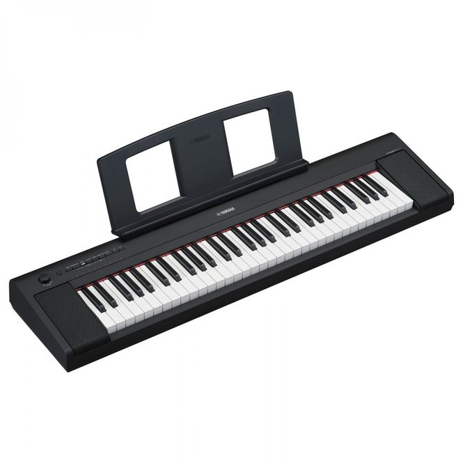 Hovedbilde Yamaha Piaggero NP15B Portabelt Digitalpiano, Sort, 61 tangenter