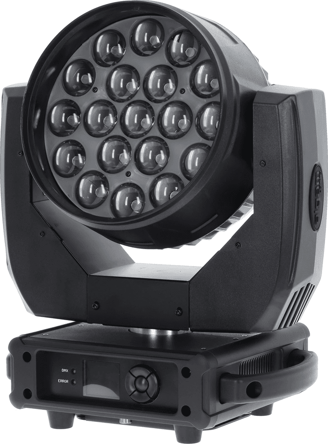 Algam Lighting MW19X15ZX, 19 x 15W RGBW LED Wash Moving Head + Zoom