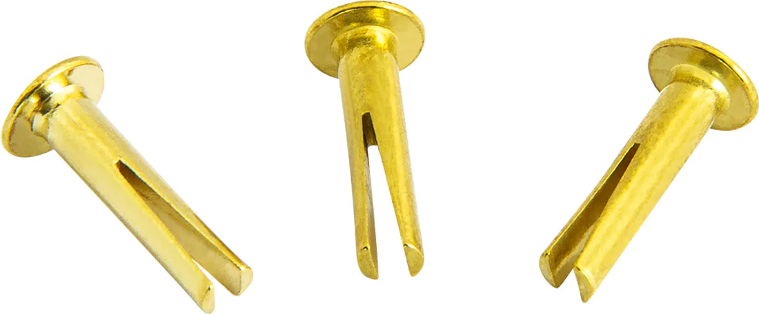 Meinl Cymbals CY-RIVET-BR Sizzle Rivets, Brass (3/set)