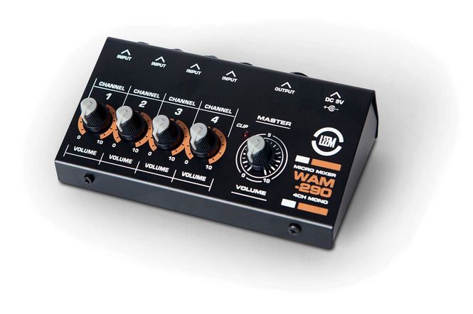 Hovedbilde Leem WAM-290C minimikser, Batteri- / Nettdrift