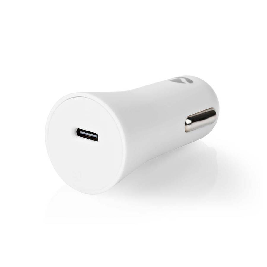 Nedis Billader 20W, Fast Charging, USB-C, Inkludert Lightning-kabel, Apple-sertifisert