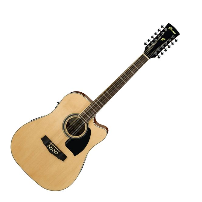 Hovedbilde Ibanez PF1512ECE-NT Westerngitar med preamp, 12-str