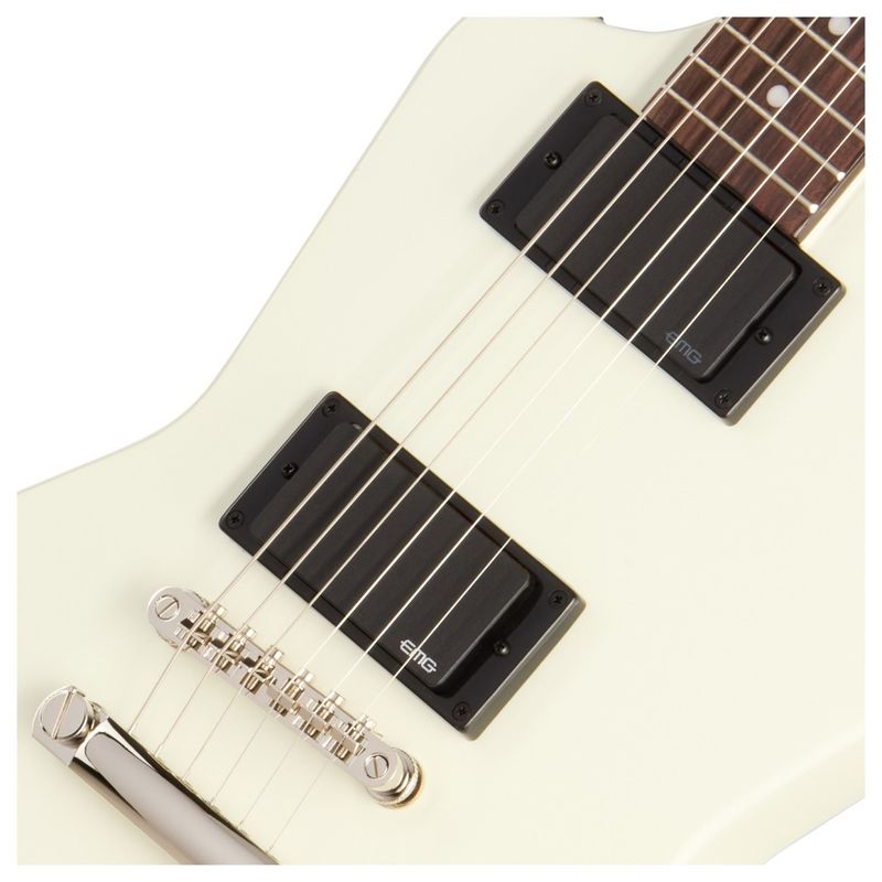 Epiphone Explorer 80s EMG Classic White
