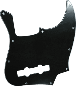 Hovedbilde Yellow Parts EZ2102B – Pickguard Tortoise for Jazz Bass