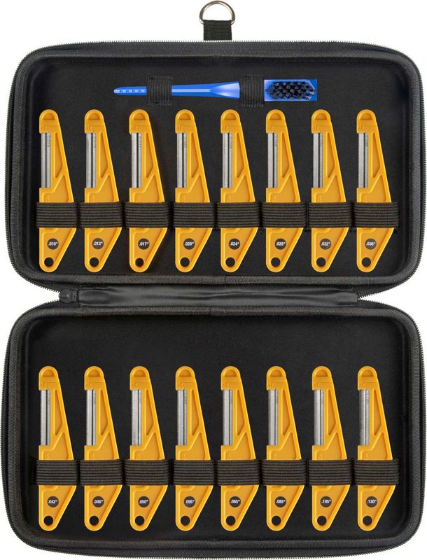 MusicNomad MN676 - Oversadel-filer for el-bass, el-gitar og akustisk gitar