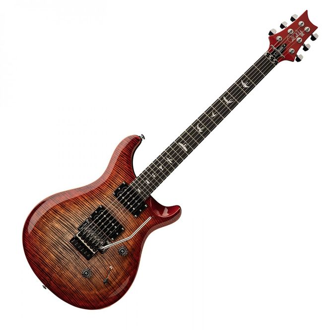 Hovedbilde PRS SE Custom 24, Floyd Rose, m/ gigbag, Charcoal Cherry Burst