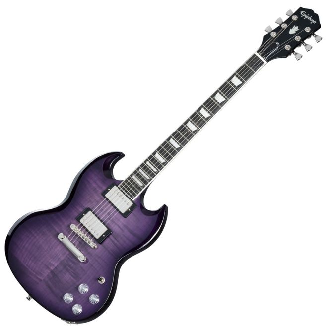 Hovedbilde Epiphone SG Modern Figured PB Purple Burst