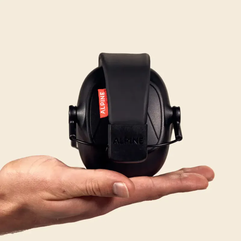 Alpine Defender Earmuff, Hørselvern med opptil 26 dB støydemping