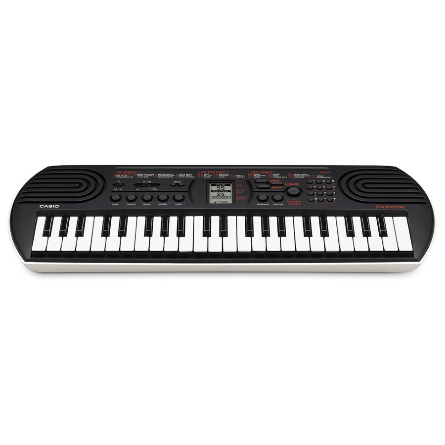 Casio SA-81 Keyboard, 44 minitangenter