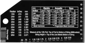 Hovedbilde Music Nomad MN602 Strengeh&oslash;ydem&aring;ler m/ diagram for forskjellige instrumenter