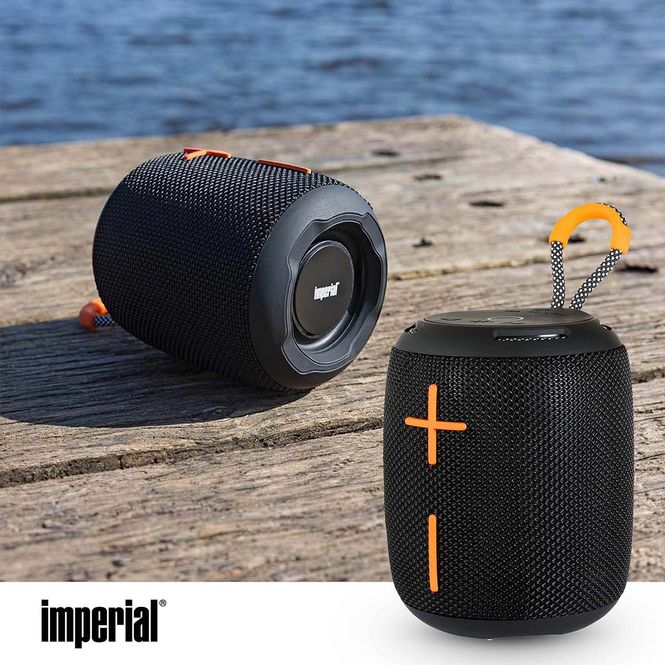 Hovedbilde Imperial BAS 9 Bluetooth-høyttaler, 360° lyd, 7W, Sprutsikkert hus (IPX6)