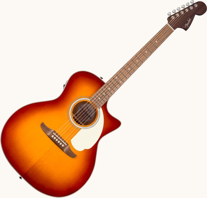 Hovedbilde California Deluxe Newporter CE, Walnut Fingerboard, Sienna Sunburst