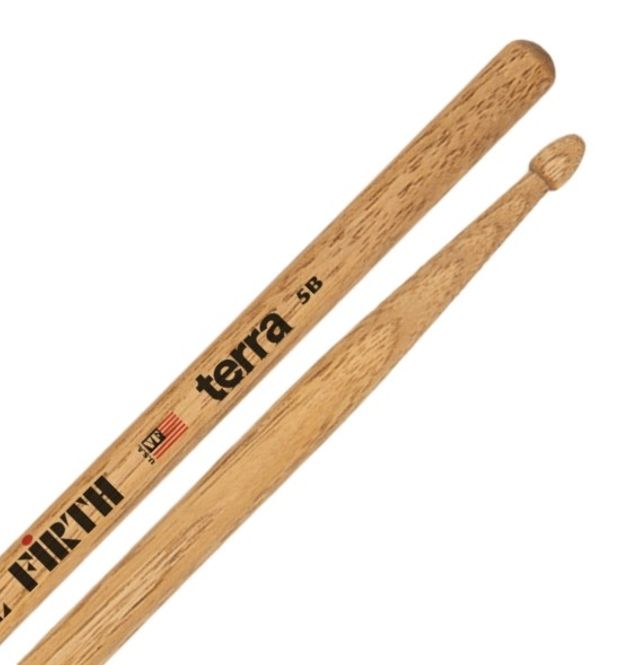 Hovedbilde Vic Firth Terra Series 5BT trommestikker, Wood Tip