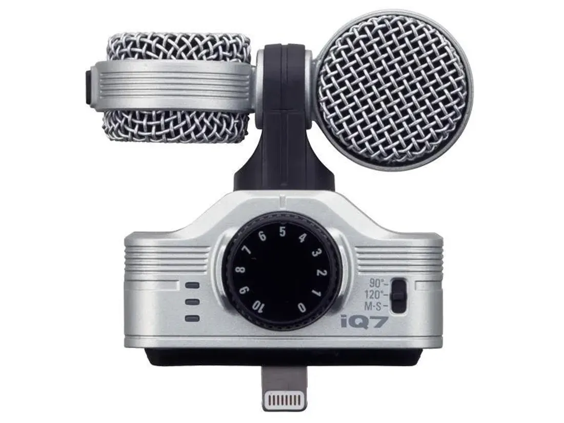 Zoom IQ7 mid-side mikrofon med lightning plugg