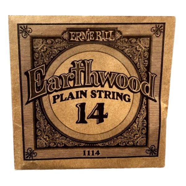 Ernie Ball EB-1114 Earthwood Plain String 014