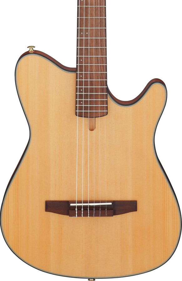 Ibanez FRH10N-NTF Natural Flat, nylonstrengsgitar med elektronikk
