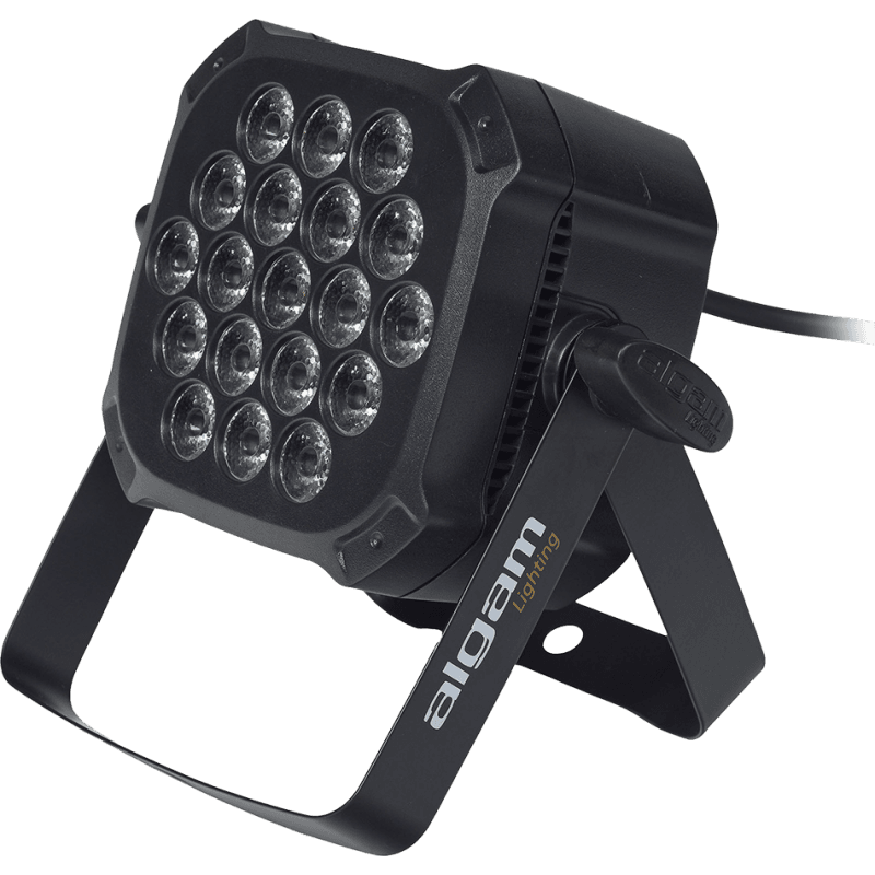 Algam Lighting MINIPAR 193FX - 18x 1W and 1x 3W RGB Mini Par LED with FX