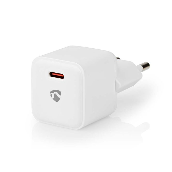 Hovedbilde Nedis 20W USB-C vegglader med Hurtigladefunksjon
