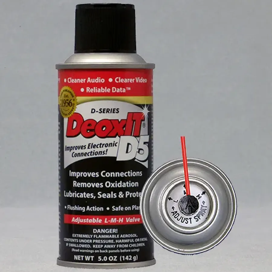 CAIG DeoxIT D5S-6P contact cleaner & rejuvenator