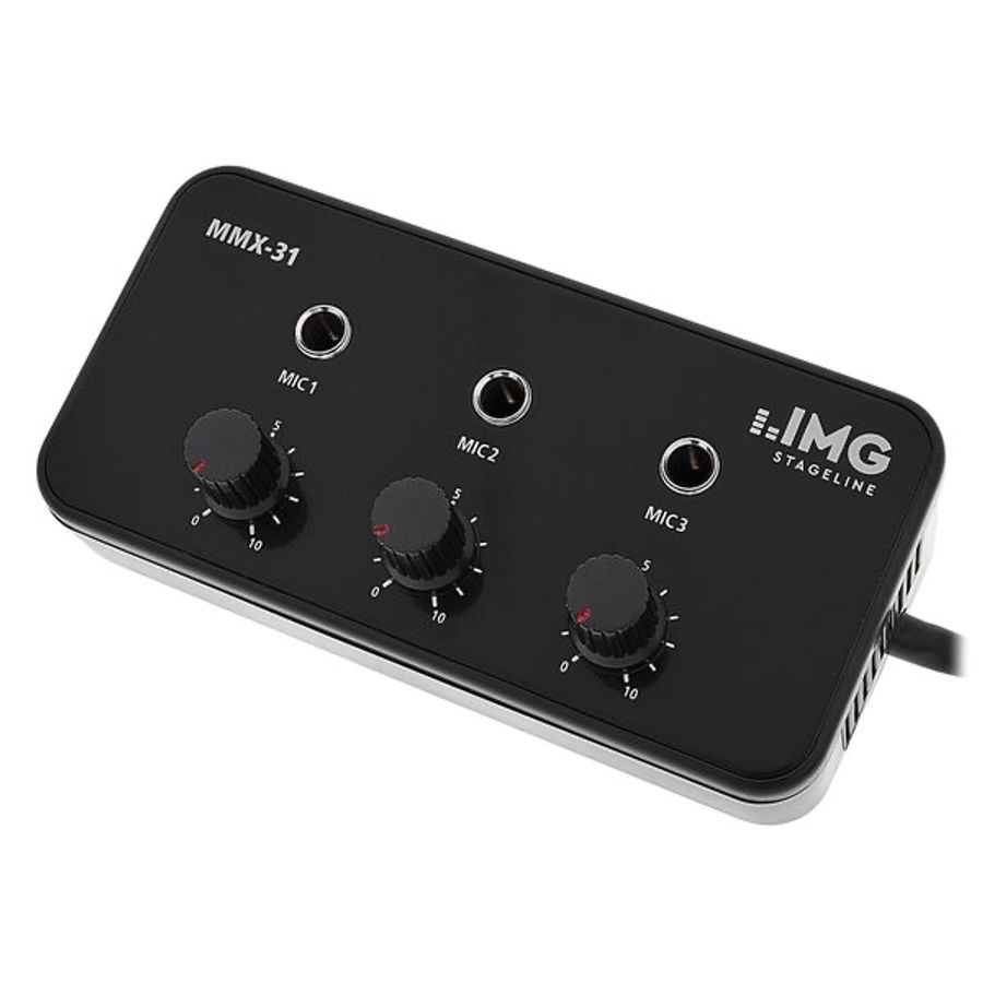 IMG Stageline MMX-31 kompakt mikrofonmikser