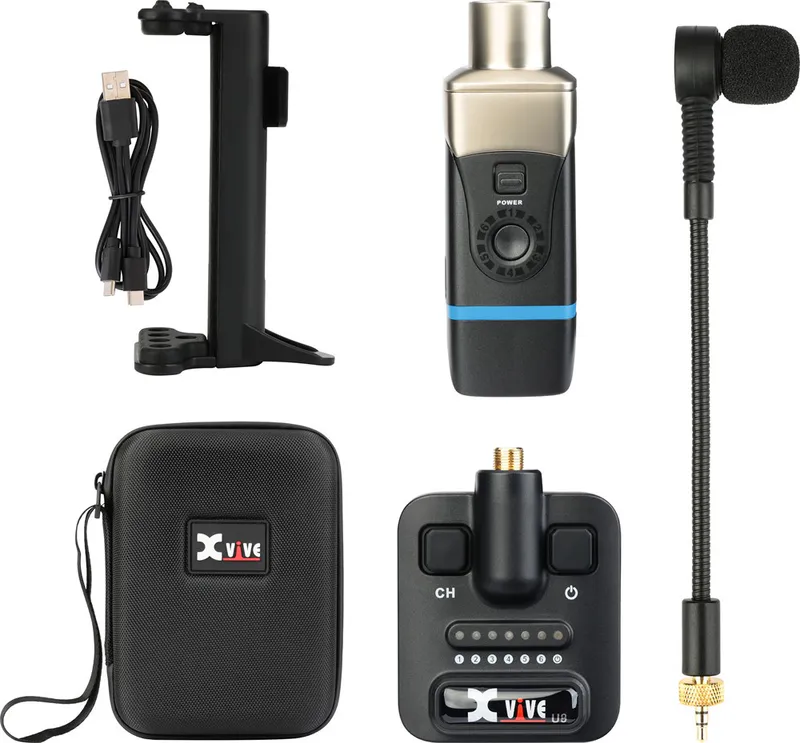 Xvive U8 Trådløst System for Akustisk Gitar