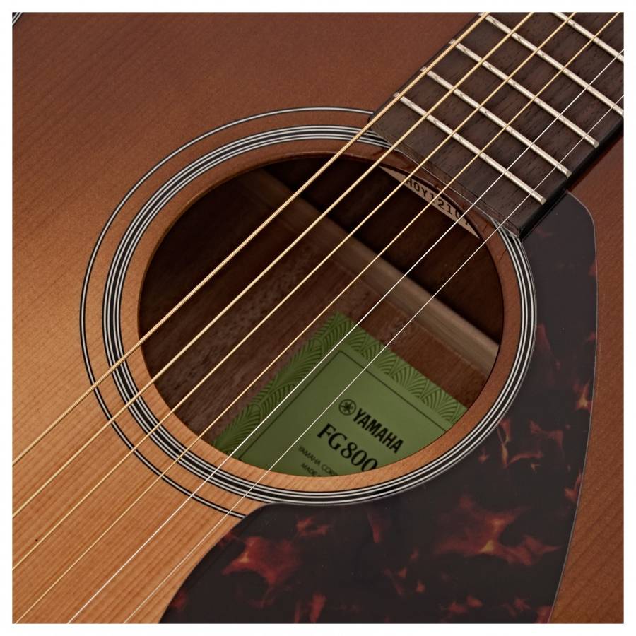 Yamaha FG800SDBII Akustisk Gitar, Sand Burst