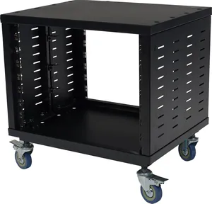 Hovedbilde Algam IR 8 – 8U Studio Rack med hjul og ventilasjon