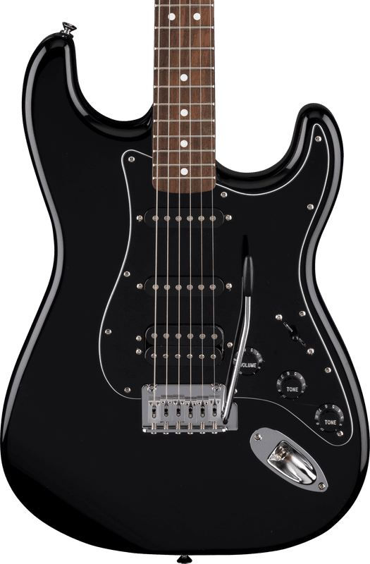 Fender Standard Stratocaster HSS Sort