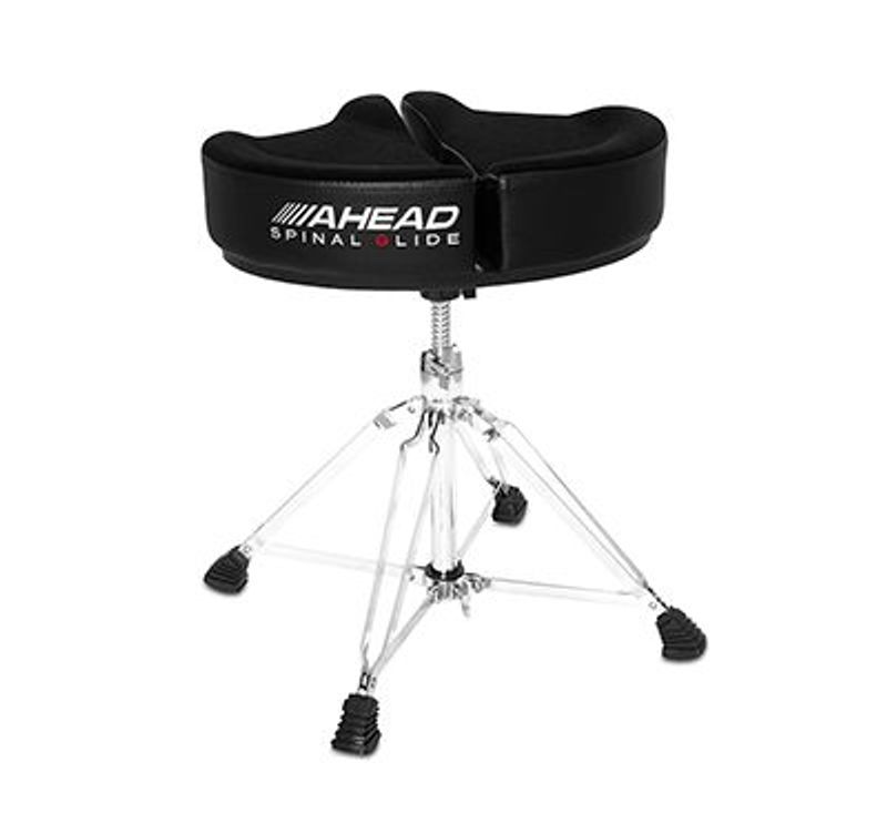 Ahead Spinal-G trommestol med traktorsete i velour og 4 bein