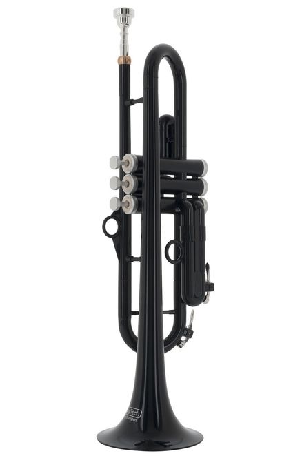Hovedbilde Ptrumpet Hytech Black Hybrid i plast og messing