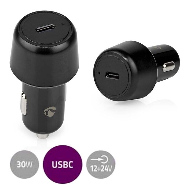 Hovedbilde Nedis Billader 30W USB-C 3.0, Fast Charge, Smart IC-teknologi, 