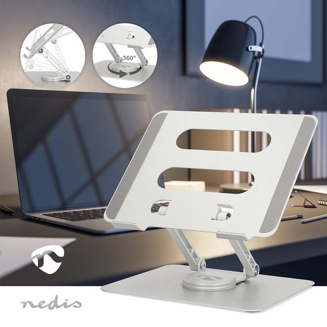 Hovedbilde Nedis Universal 360° roterbart stativ for bærbare PC-er